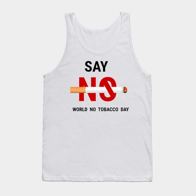 No Smoking Tank Top by Creative Has